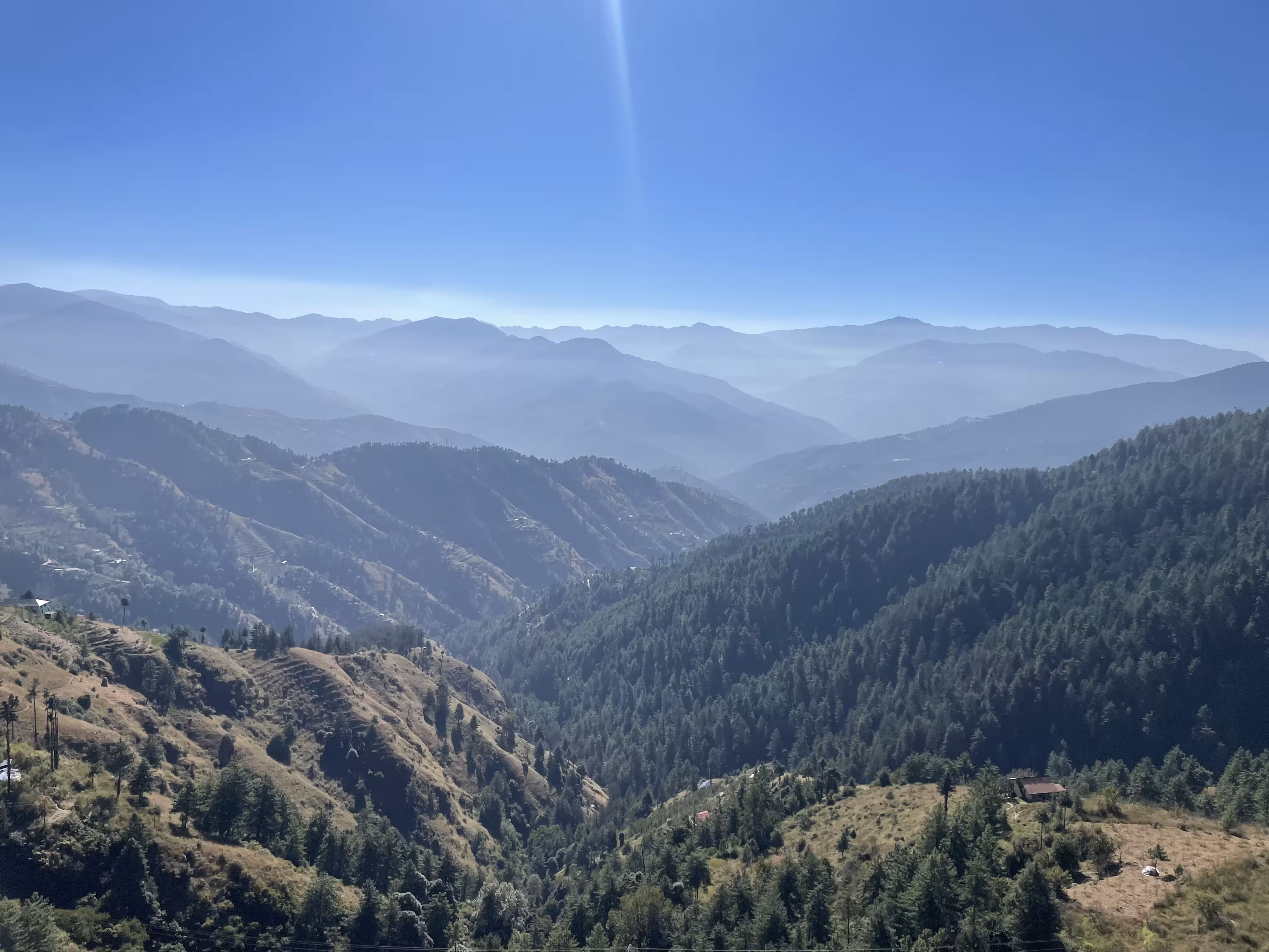 Valley views on the way to Chitkul